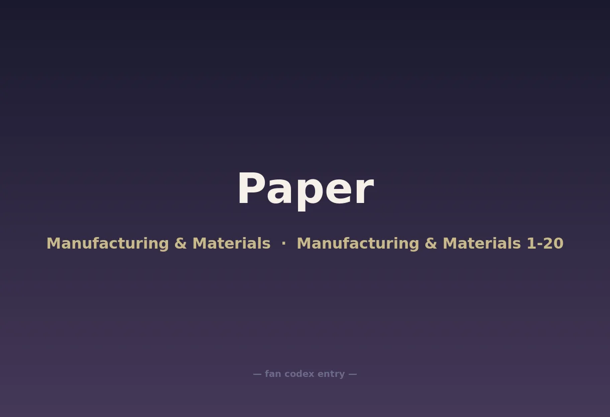 Paper